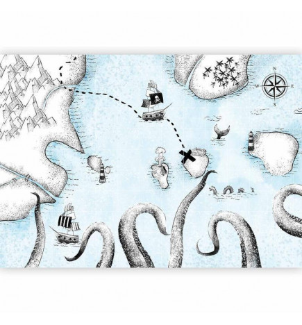 Fotomural - Treasure Map