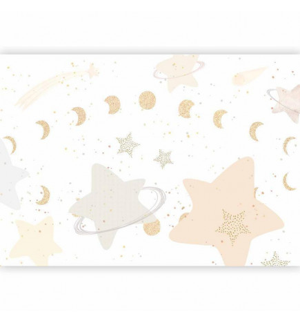 Fotomural - Phases of the Moon Among Stardust