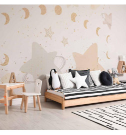 Mural de parede - Phases of the Moon Among Stardust