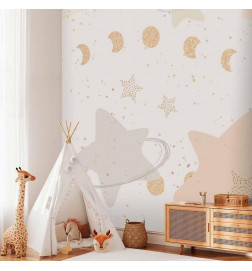 Mural de parede - Phases of the Moon Among Stardust