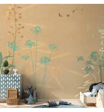 Wall Mural - Bird in the Meadow