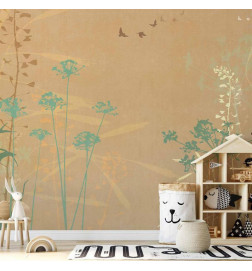 Carta da parati - Bird in the Meadow