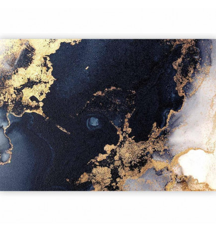 Mural de parede - Marble and Garnet - Abstract Textured Pattern Inspired by a Starry Sky