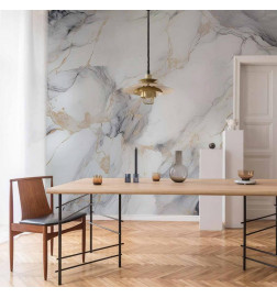 Wall Mural - Elegant Marble - Stone Structures in Neutral Colours