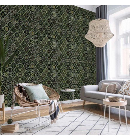 Tappezzeria murale - Olive Mosaic