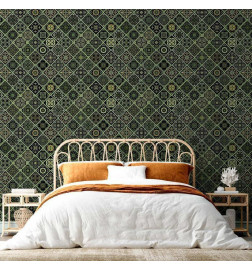 Tappezzeria murale - Olive Mosaic