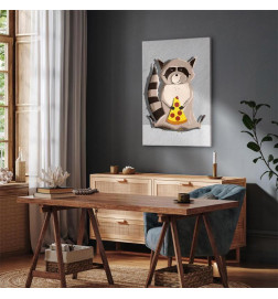 Quadro - Gourmand Raccoon (1 Part) Vertical