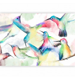 Fototapetti - Watercolor Birds