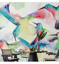 Mural de parede - Watercolor Birds