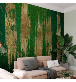 Fototapeta - Golden-Green Expression