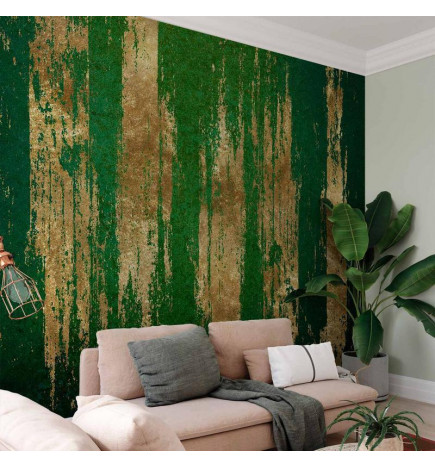 Papier peint - Golden-Green Expression
