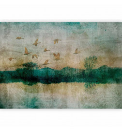 Wall Mural - Golden Ducks