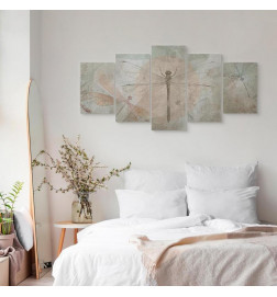 Canvas Print - Weighty (5 Parts) Wide