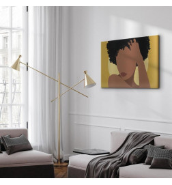 Canvas Print - Invisible Gaze (1 Part) Wide