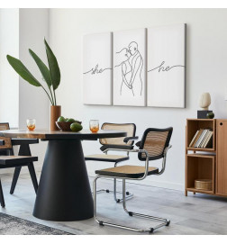 Canvas Print - Love Triptych (3 Parts)