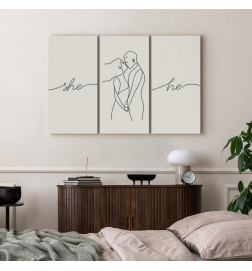 Quadro - Love Triptych (3 Parts)