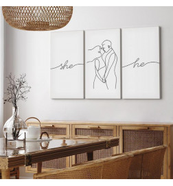 Tablou - Love Triptych (3 Parts)