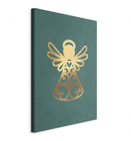 Canvas Print - Angelic Christmas (1 Part) Vertical