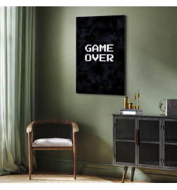 Tablou - Pixel Game Over Tablou - Pixel Game Over
