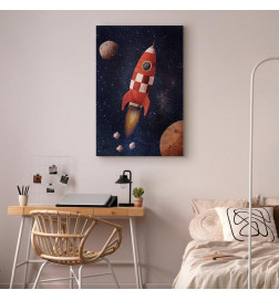 Tableau - Into the Unknown by Rocket (1 Part) Vertical