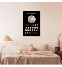 Tablou - Moon Phases (1 Part) Vertical