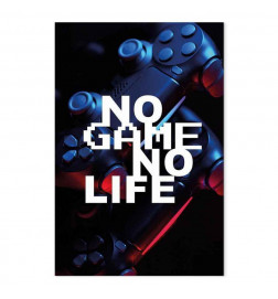 Schilderij - No Game No Life (1 Part) Vertical