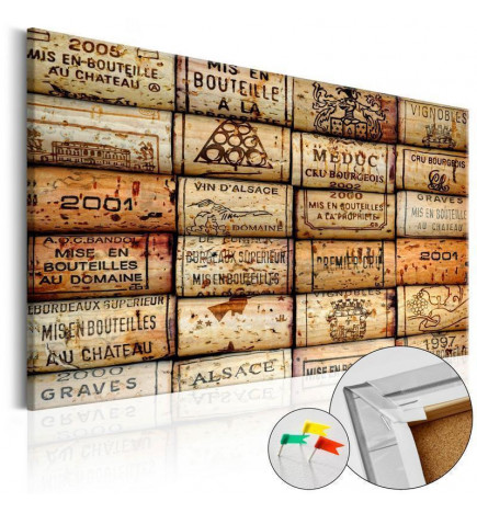 Quadro di sughero - Vineyard of Memories