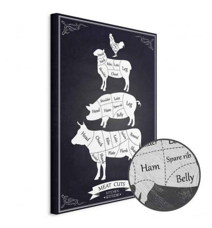 Canvas Print - Kitchen Essential (1 Part) Vertical