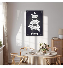 Schilderij - Kitchen Essential (1 Part) Vertical