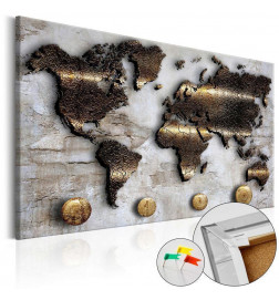 Tableau en liège - Golden Journey