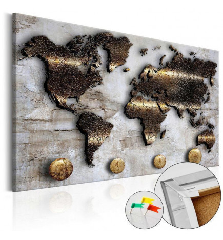 Decorative Pinboard - Golden Journey