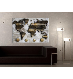 Korkbild - Golden Journey