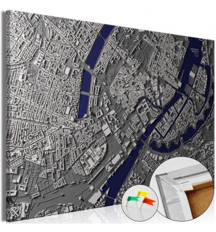 Decorative Pinboard - Copenhagen Center