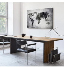 Schilderij - Painted Planet (1 Part) Wide