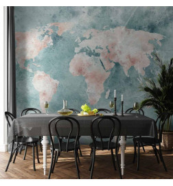 Mural de parede - Delicate Map