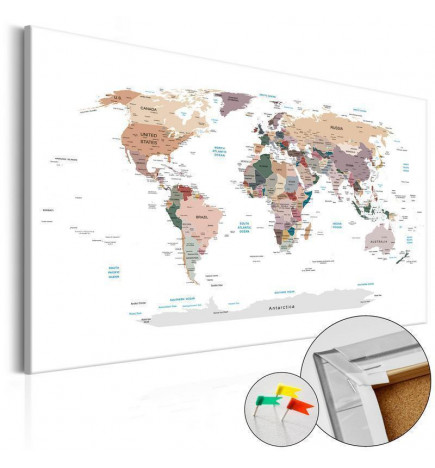 Tablero de corcho - Where Today?