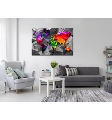 Tableau en liège - Cubic World