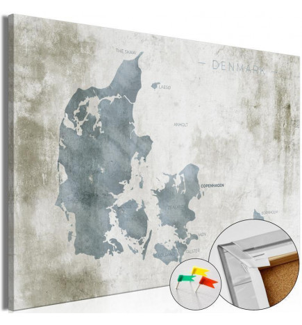 Tableau en liège - Scandinavian Blue