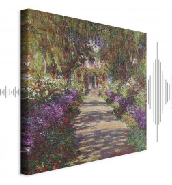 Slika - Claude Monet – A Pathway in Monets Garden
