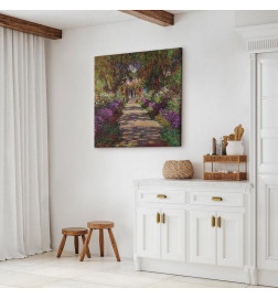 Slika - Claude Monet – A Pathway in Monets Garden