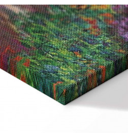 Canvas Print - Claude Monet – A Pathway in Monets Garden