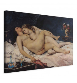 Glezna - Gustave Courbet – Sleeping