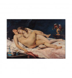 Paveikslas - Gustave Courbet – Sleeping