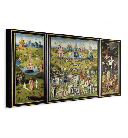 Schilderij - Hieronymus Bosch – The Garden of Earthly Delights
