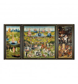 Leinwandbild - Hieronymus Bosch – The Garden of Earthly Delights