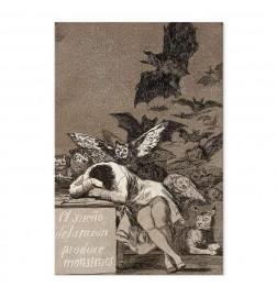 Paveikslas - Francisco Goya – The Sleep of Reason Produces Monsters