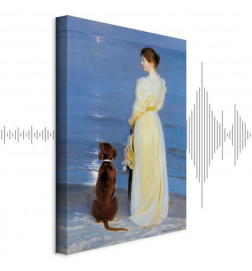 Schilderij - Peder Severin Kroyer – Summer Evening in Skagen