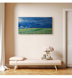 Canvas Print - Vincent van Gogh – Wheatfield under Thunderclouds
