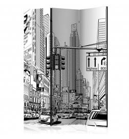 124,00 €Paravent 3 volets - Street in New York city [Room Dividers]
