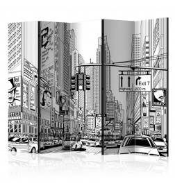 Paravent 5 volets - Street in New York city II [Room Dividers]